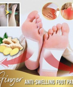 Anti-inflammation Hævelse Ginger Foot Patch