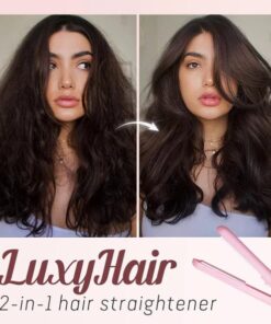 LuxyHair 2-i-1 glattejern