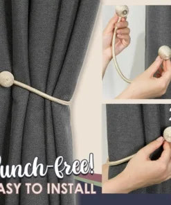 Magnetisk spænde gardin bindebånd