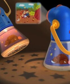 Bærbar børneprojektor