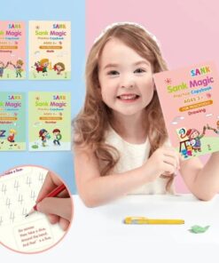 Magisk håndskriftspraksis kopibog