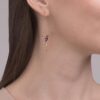 Dame Elegante Hummingbird Rhinestone Stud øreringe