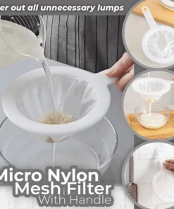 Micro Nylon Mesh Filter med håndtag