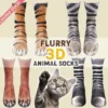 Flurry 3D Animal Paw Sokker