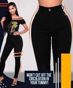 Stretch jeans i perfekt form