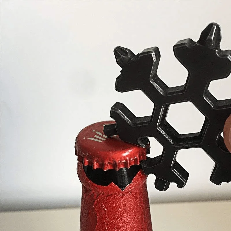 Amenitee 18-i-1 rustfrit stål snefnug multiværktøj - Image 10