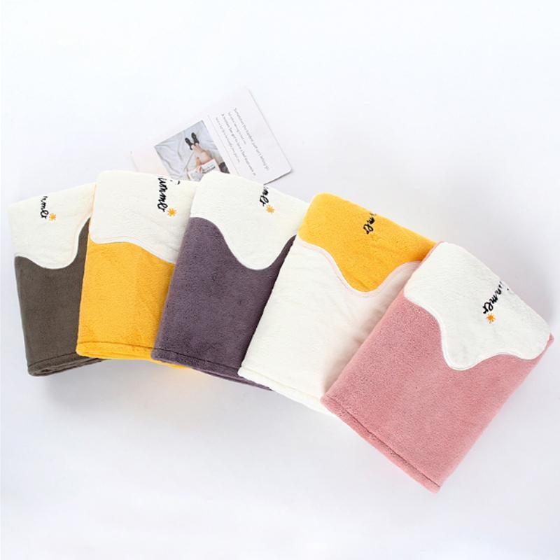 Kvinder Quick Dry Bærbare Microfiber plys badekåber - Image 11