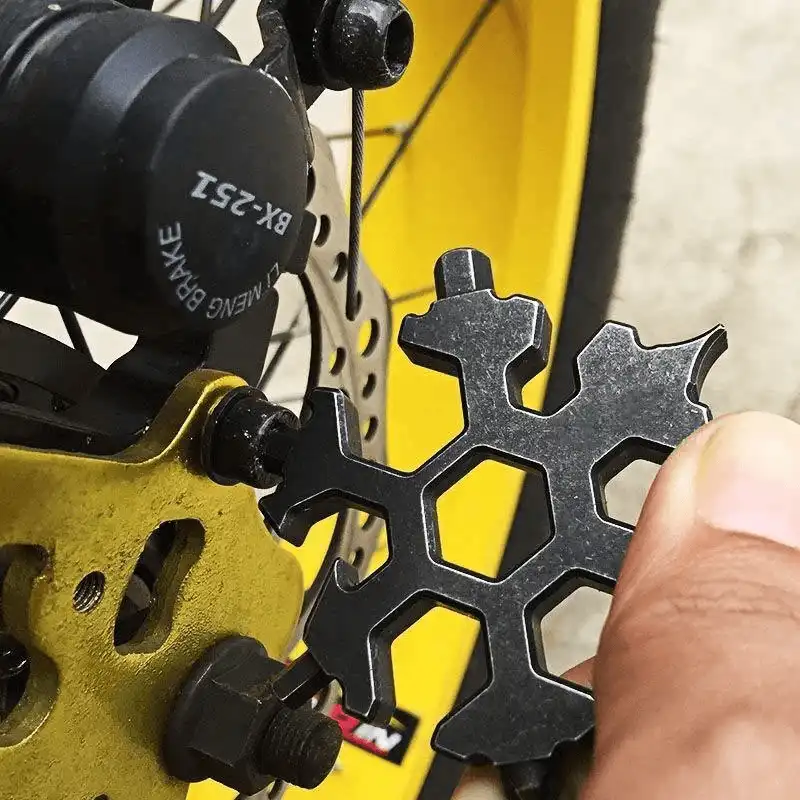 Amenitee 18-i-1 rustfrit stål snefnug multiværktøj - Image 12