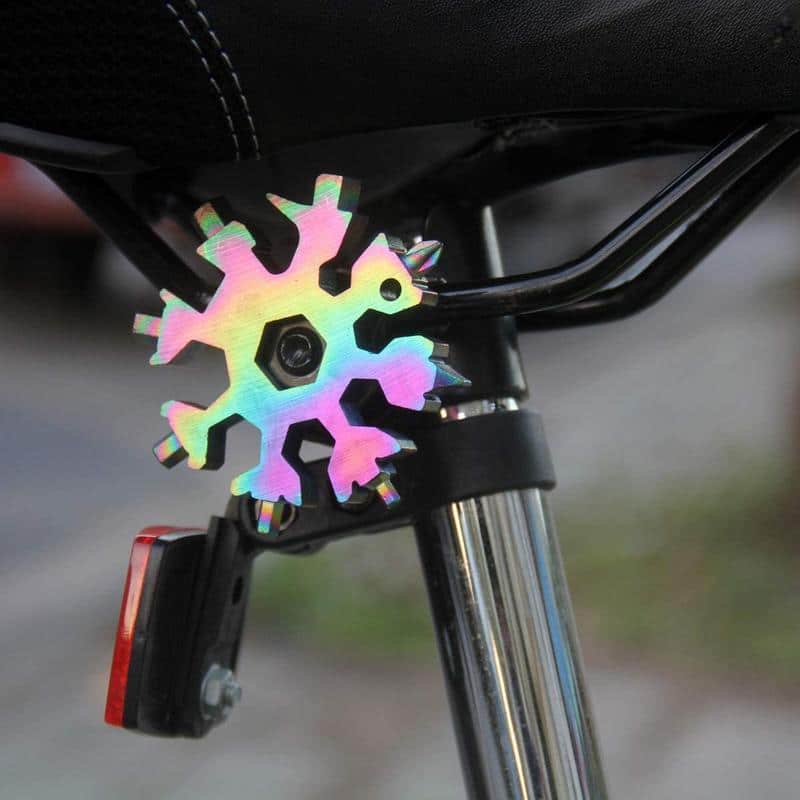 Amenitee 18-i-1 rustfrit stål snefnug multiværktøj - Image 16