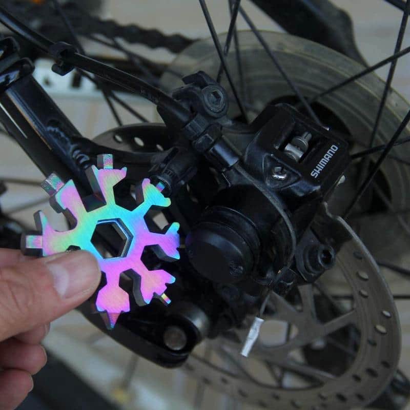 Amenitee 18-i-1 rustfrit stål snefnug multiværktøj - Image 17