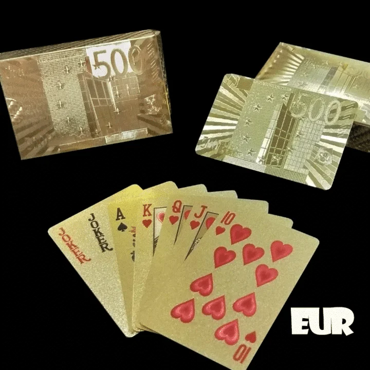 24k guldfolie ved at spille poker - Image 2