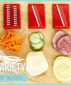 4-i-1 grøntsagsskæremaskine i rustfrit stål