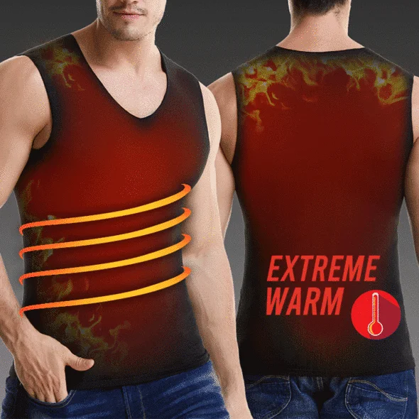 Dual Side Fleece Vest med V-hals - Image 2