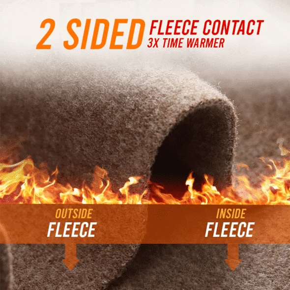 Dual Side Fleece Vest med V-hals - Image 3