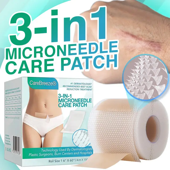 𝗖𝗮𝗿𝗲𝗕𝗿𝗲𝗲𝘇𝗲® 3-i-1 Microneedle Care Patch