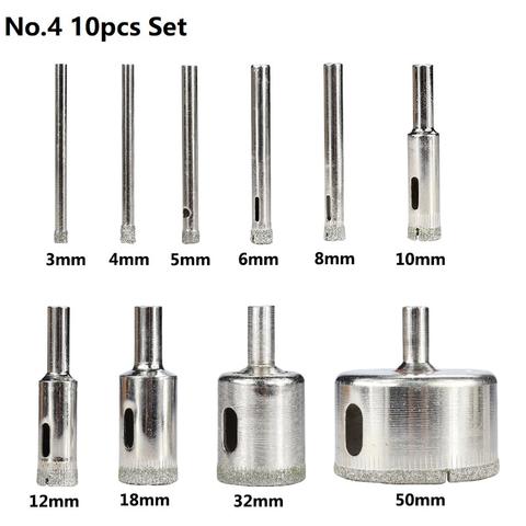 Glas flise marmor hul borebit sæt - Image 4