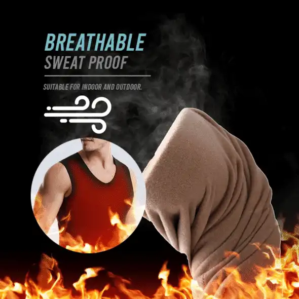 Dual Side Fleece Vest med V-hals - Image 4