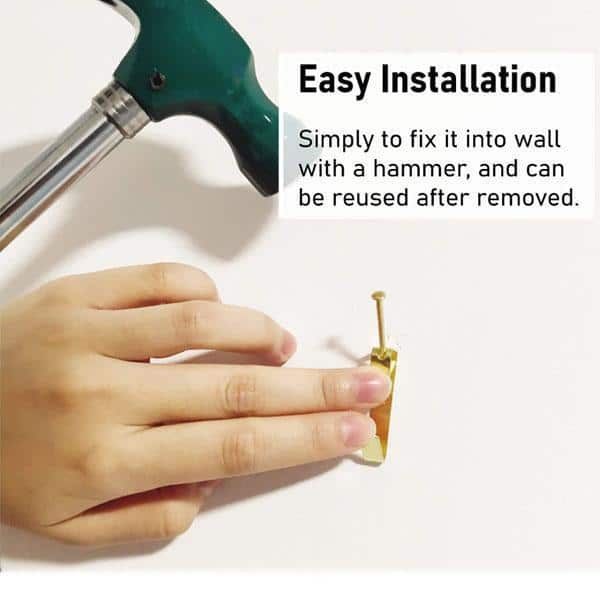 130 STK Billedophæng med søm - Image 4