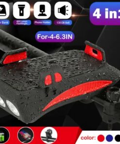 4-i-1 multifunktions lommelygte