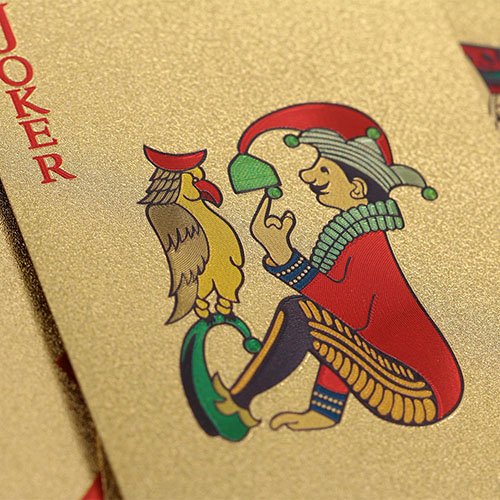 Guldfolie spillekort - Image 5