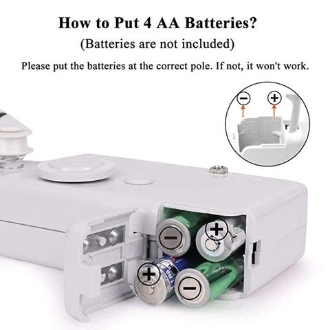 Bærbar håndholdt symaskine - Image 6