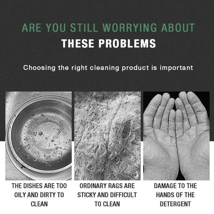 Dobbeltsidet magisk opvaskebørste - Image 5