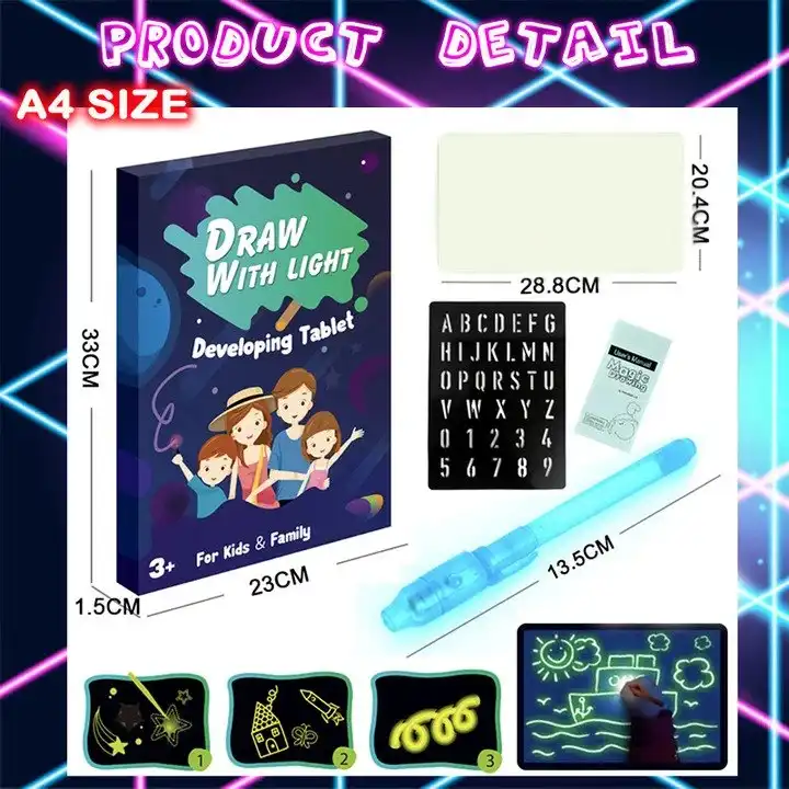 Kunstnerisk Light Up Tegnesæt - Image 6