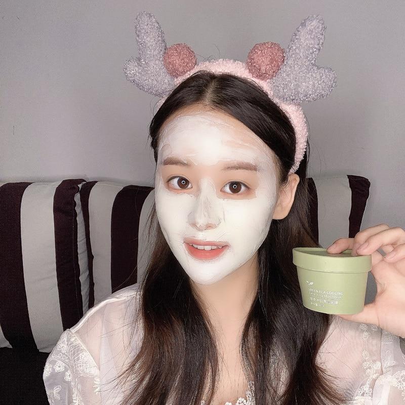 Grøn te kølende rensende muddermaske - Image 6