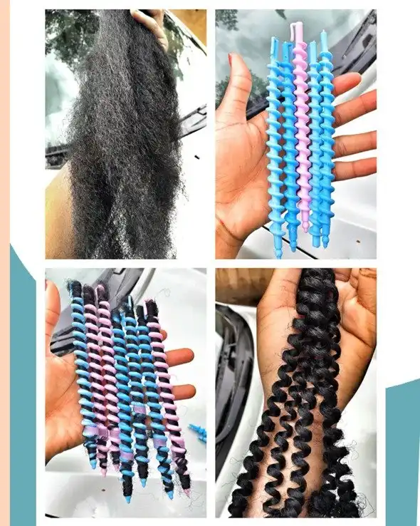 Heatless Bouncy Tight Curlers - Image 5