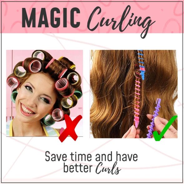 Heatless Bouncy Tight Curlers - Image 6