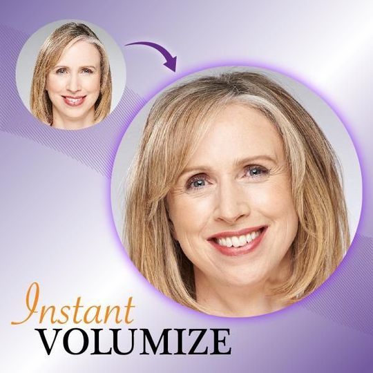 Silkeagtig Clip On Hair Topper - Image 7