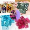 Sparkly Domino Resin Form