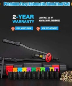 Nemt automatisk nitteværktøjssæt