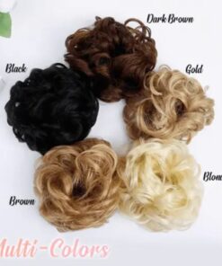 Let-at-bære stilfulde hår Scrunchies
