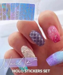 NailIt Holo Stickers Sæt