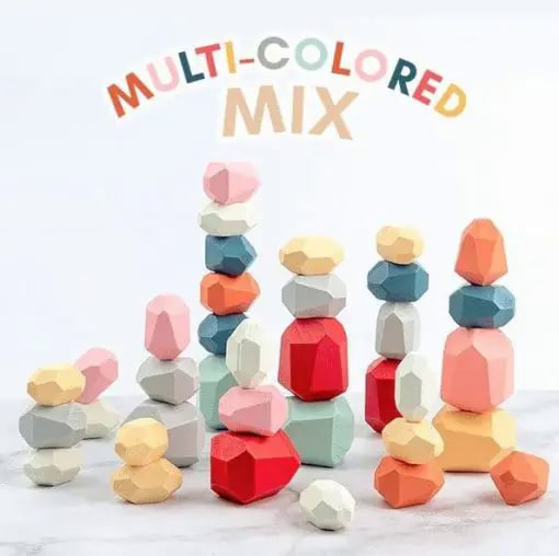 Træsten stabelblokke