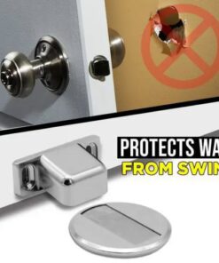 Zinklegering usynlig magnetisk dørstop